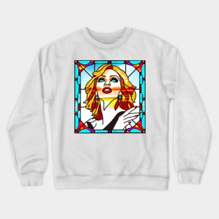 Stained Glass Kylie Minogue Crewneck Sweatshirt